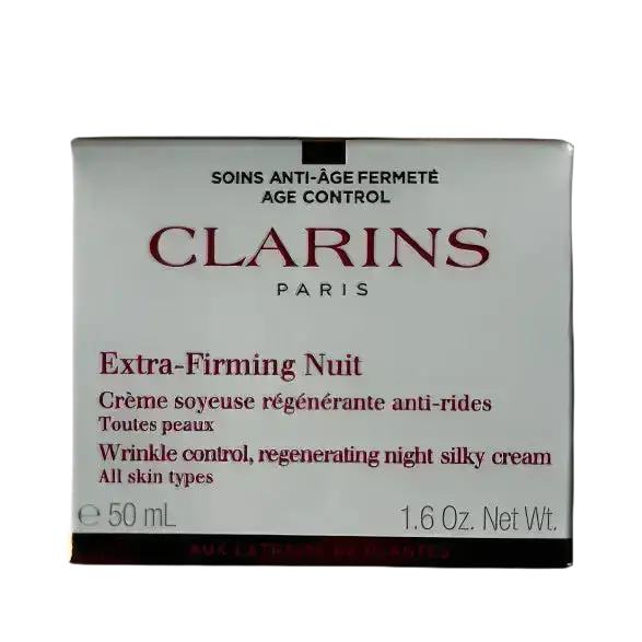 Sale clarins Extra Firming Nuit Wrinkle Control, Regenerating Night Silky Cream for All Skin Type