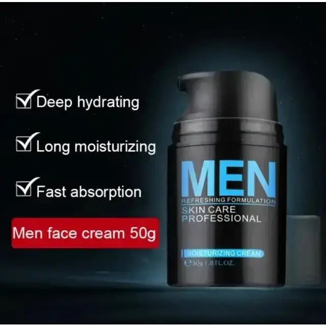 LAIKOU Men's Cream 50g Not Greasy Oil Control Long Moisturizing Deep Hydrating Skin Care