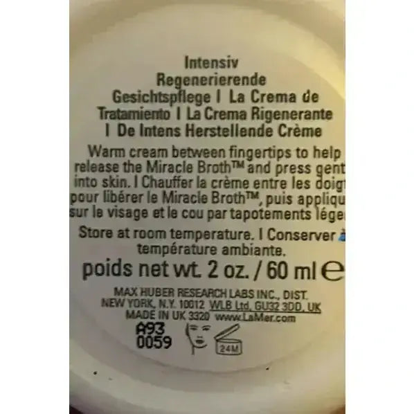 La Mer Creme De La Mer 2oz/60 ml - D Skincare